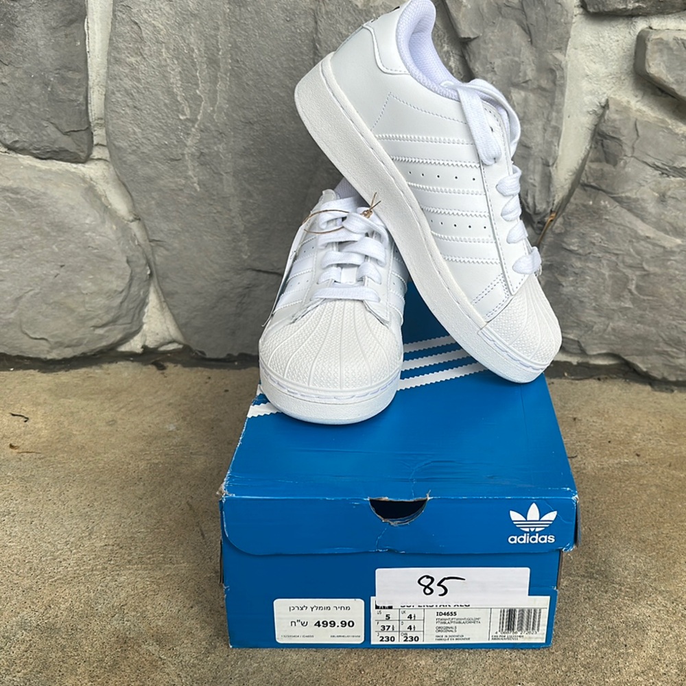 Adidas White Sneakers